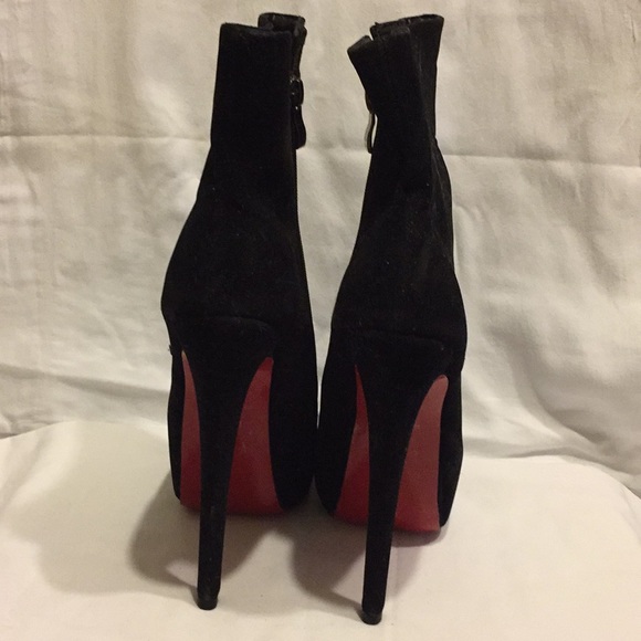 Red Sole Platform Bootie - Picture 3 of 5